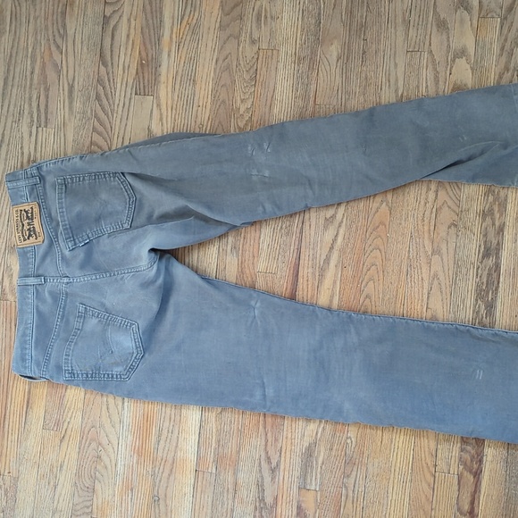 Levi's 514 Grey Corduroy, Men 30 x 32 - Picture 2 of 3